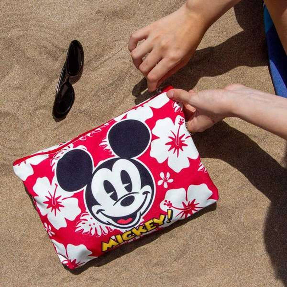 Neceser de Viaje Mickey Mouse Hawaii Rojo Mickey Mouse