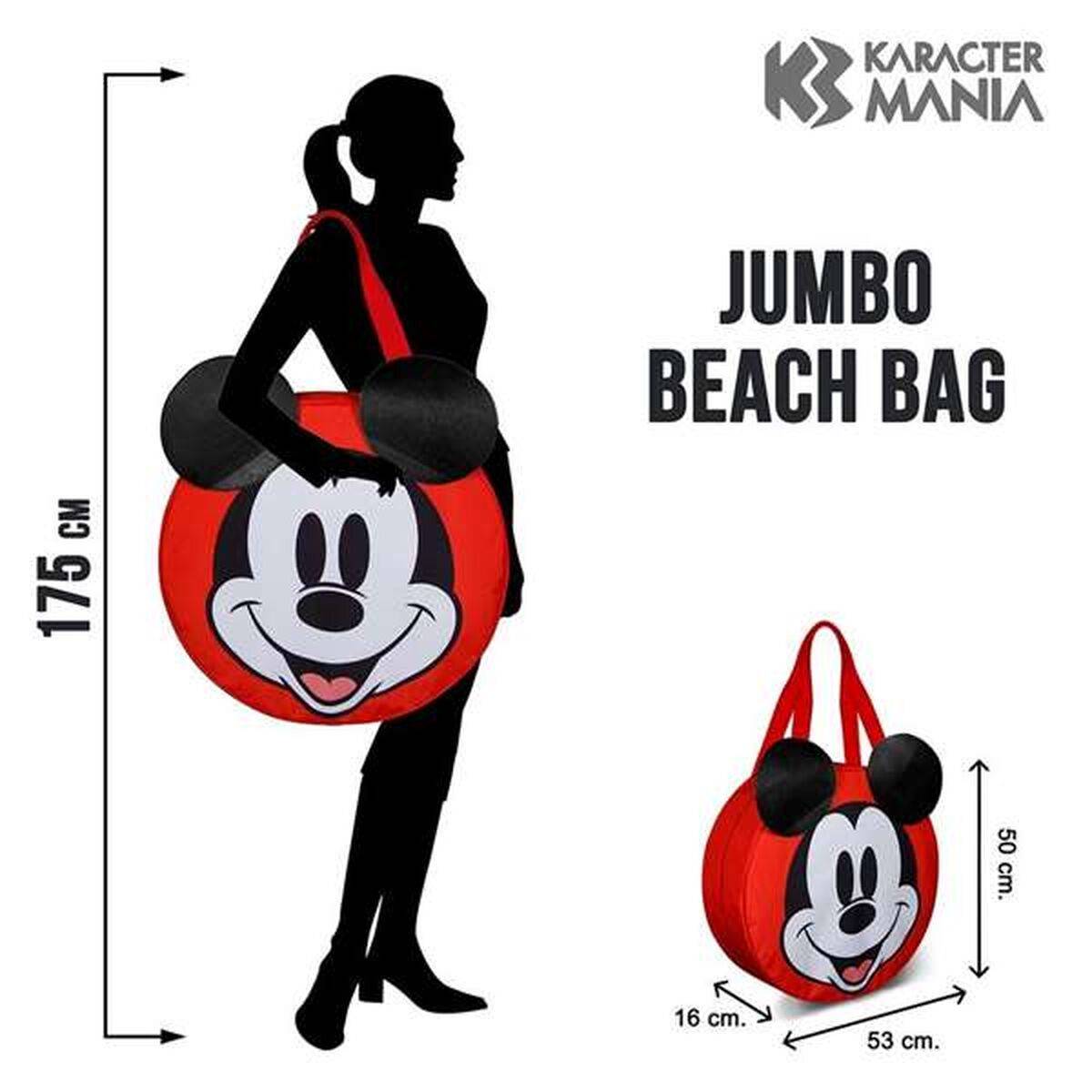 Bolsa de Playa Mickey Mouse Rojo