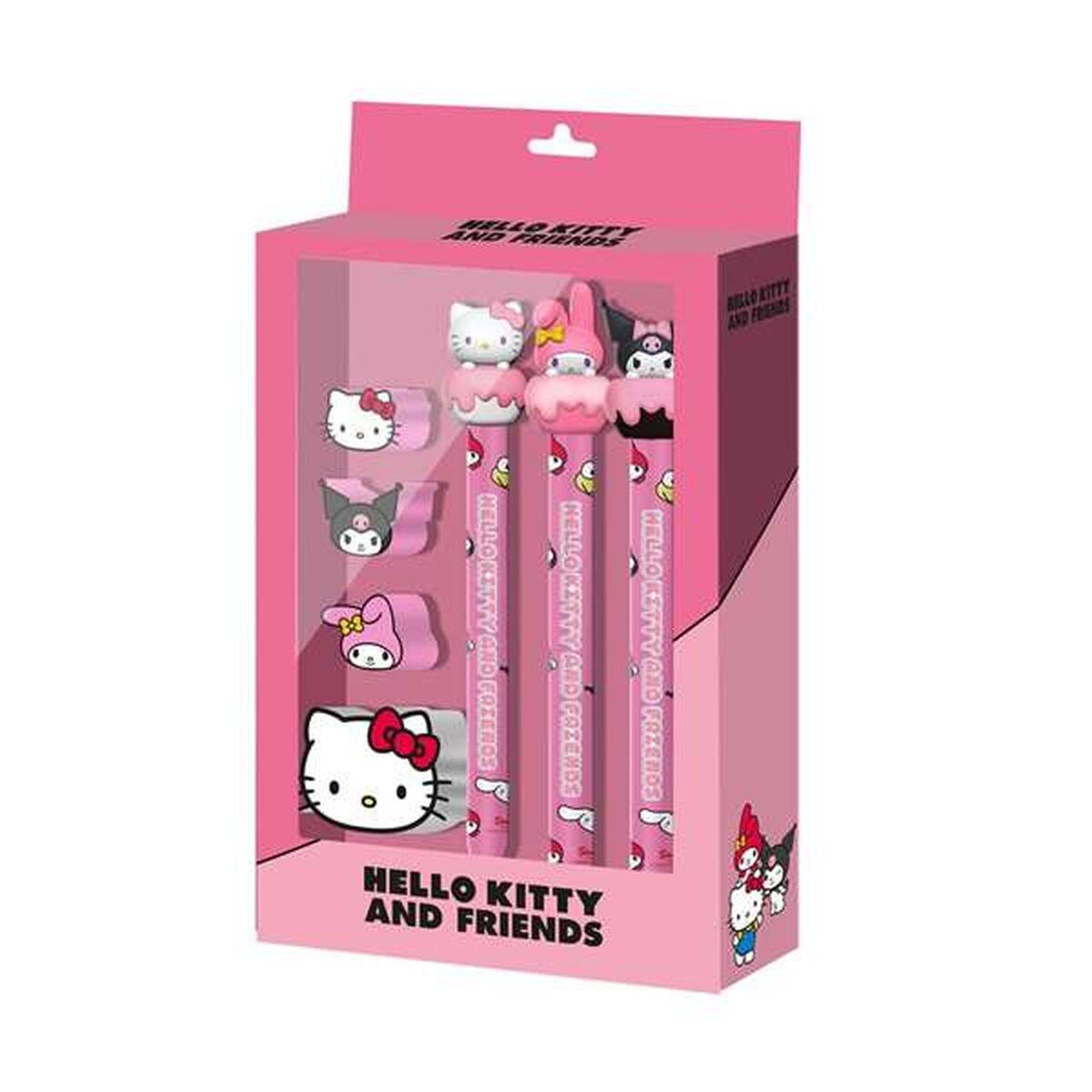 Set de Papelería Hello Kitty Rosa