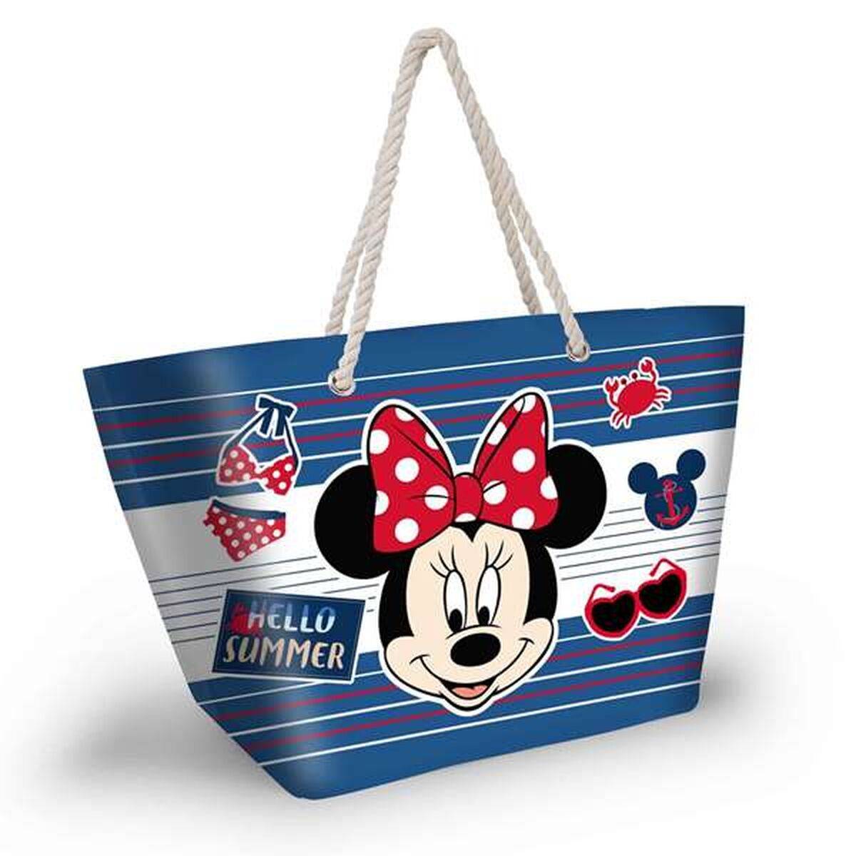 Bolsa de Playa Minnie Mouse Azul