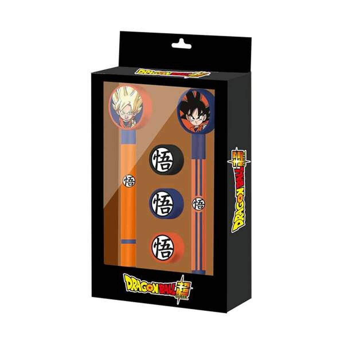 Set de Papelería Dragon Ball Negro