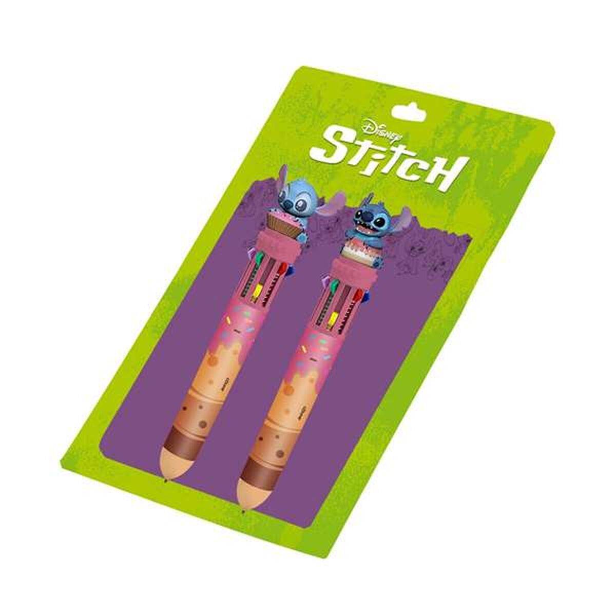 Set de Bolígrafos Stitch Multicolor