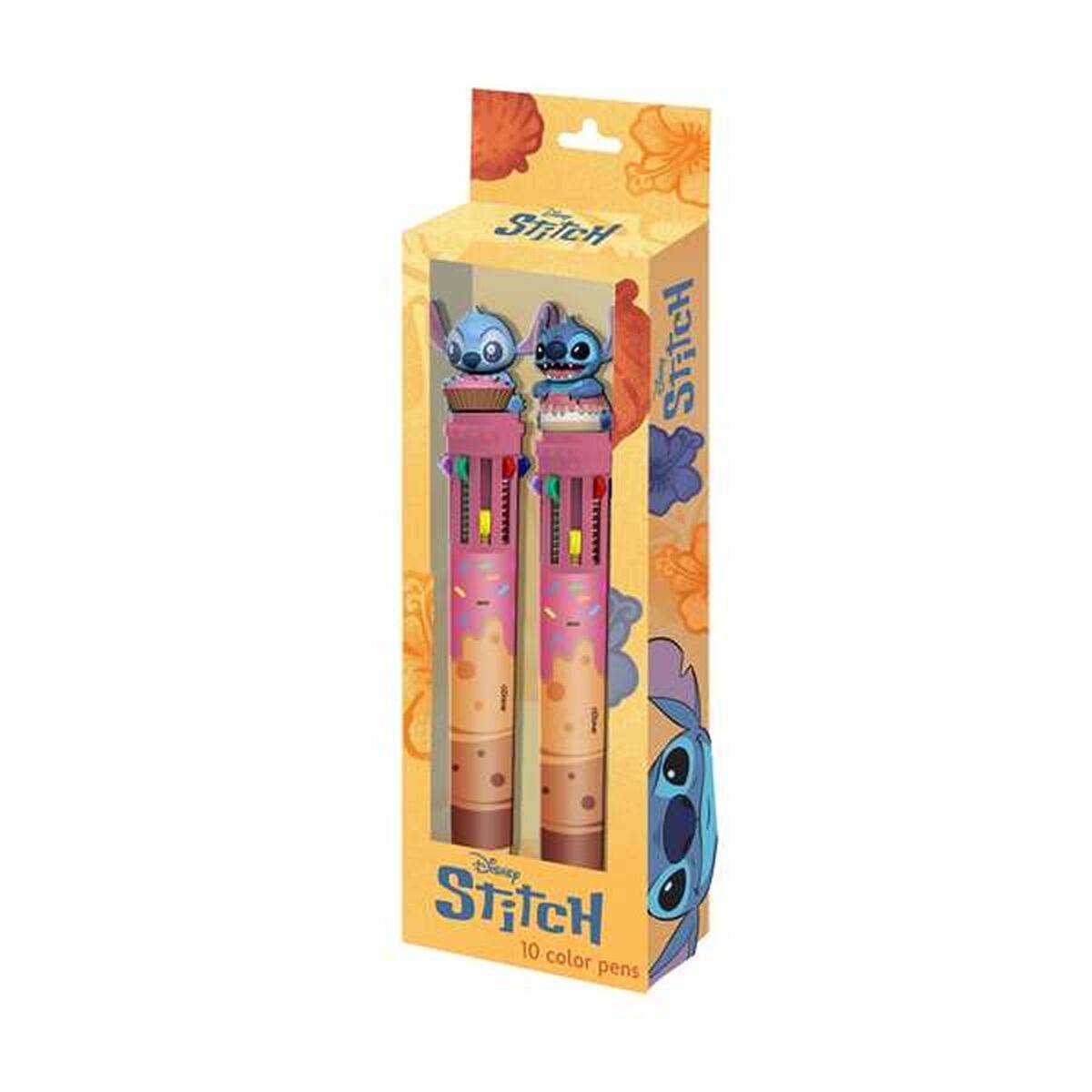 Set de Bolígrafos Stitch Multicolor
