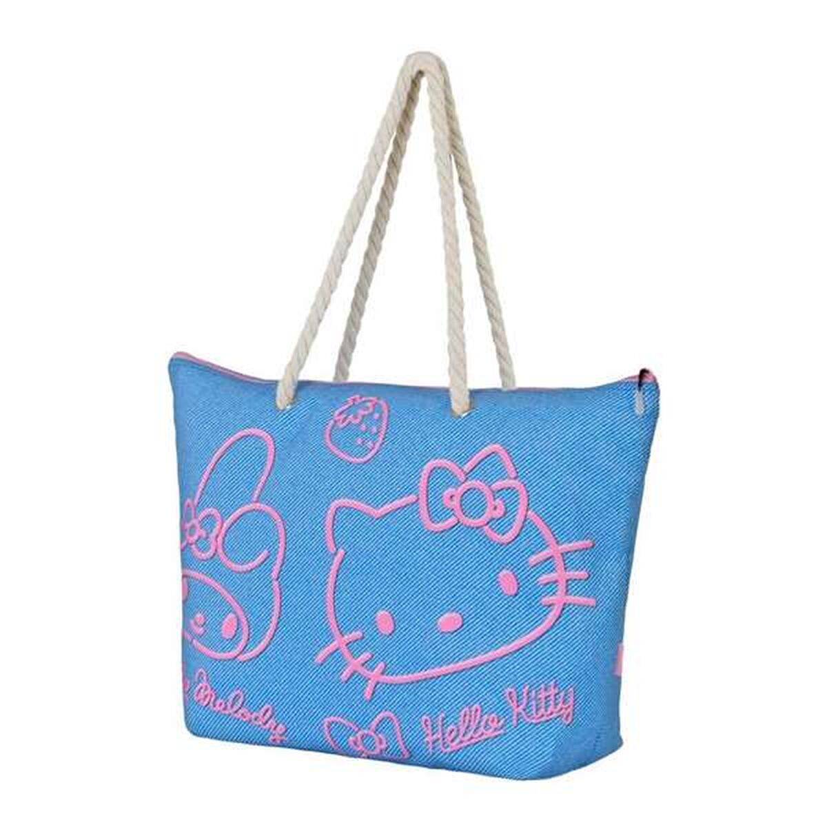 Bolsa de Playa Hello Kitty Azul
