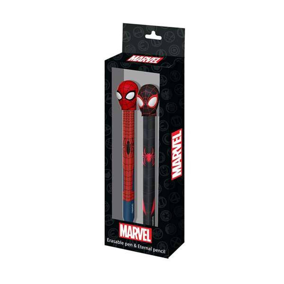Set de Bolígrafos Spider-Man Rojo