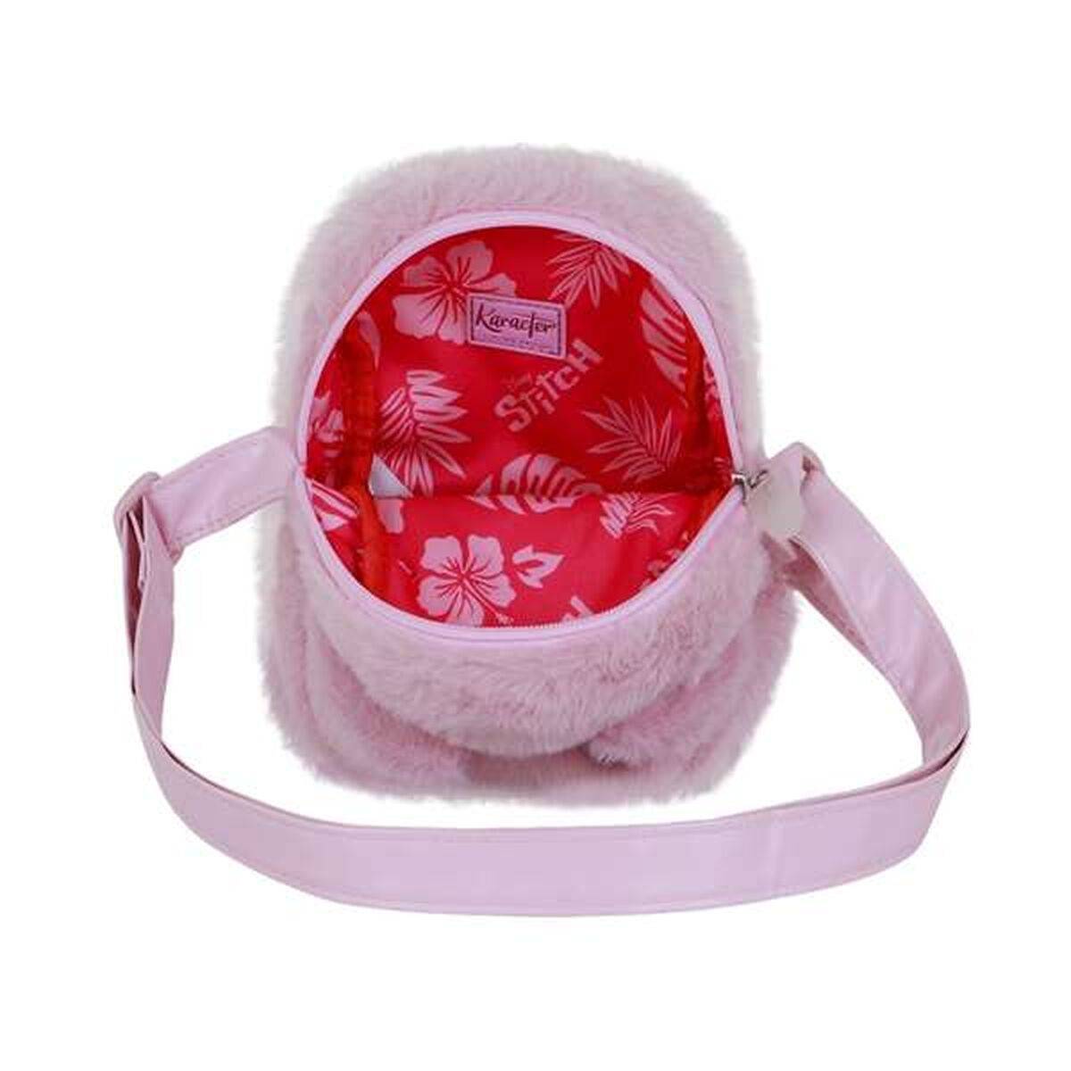Bolso Bandolera Lilo & Stitch Rosa 19 x 14 x 7 cm
