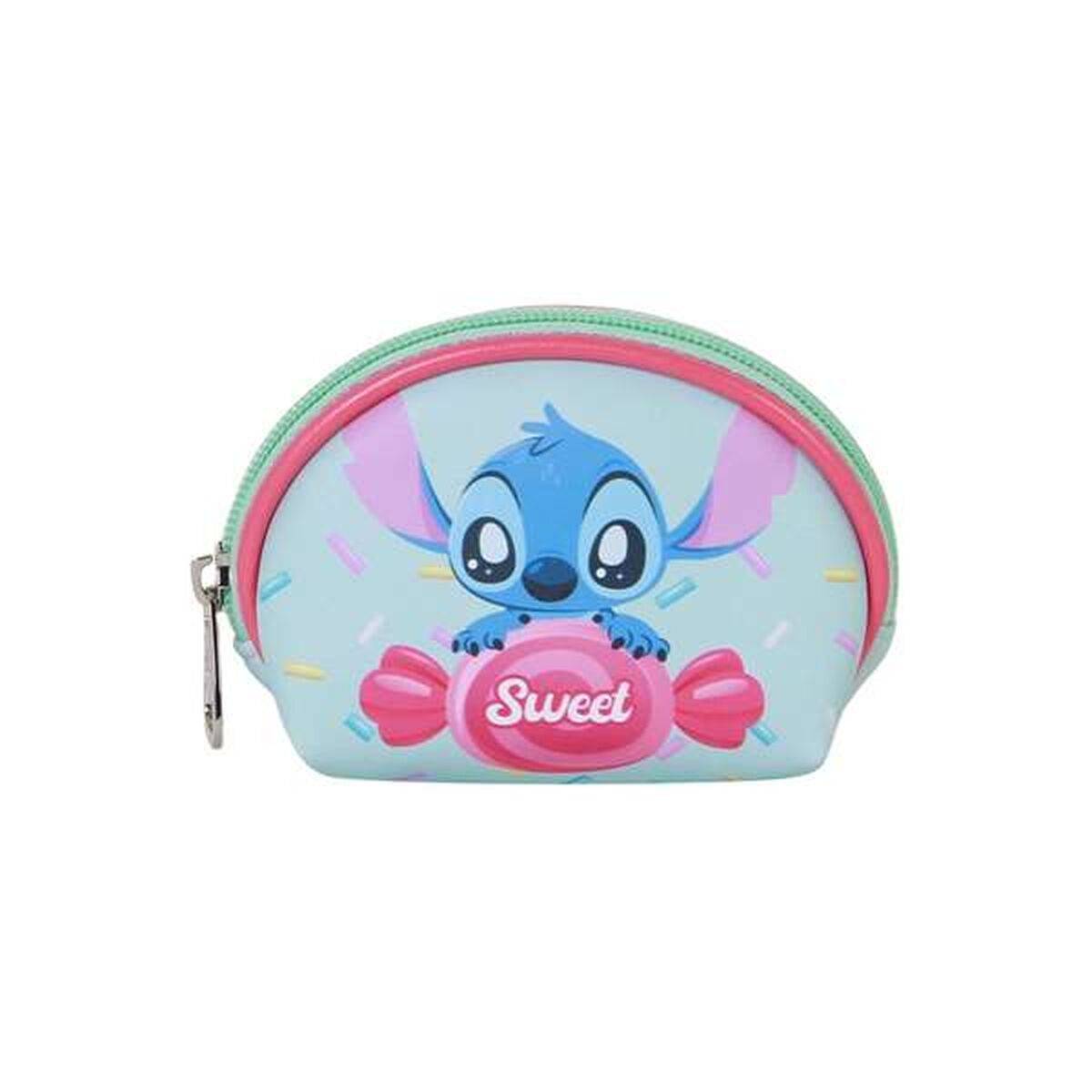 Monedero Stitch Azul 12 x 4,5 cm