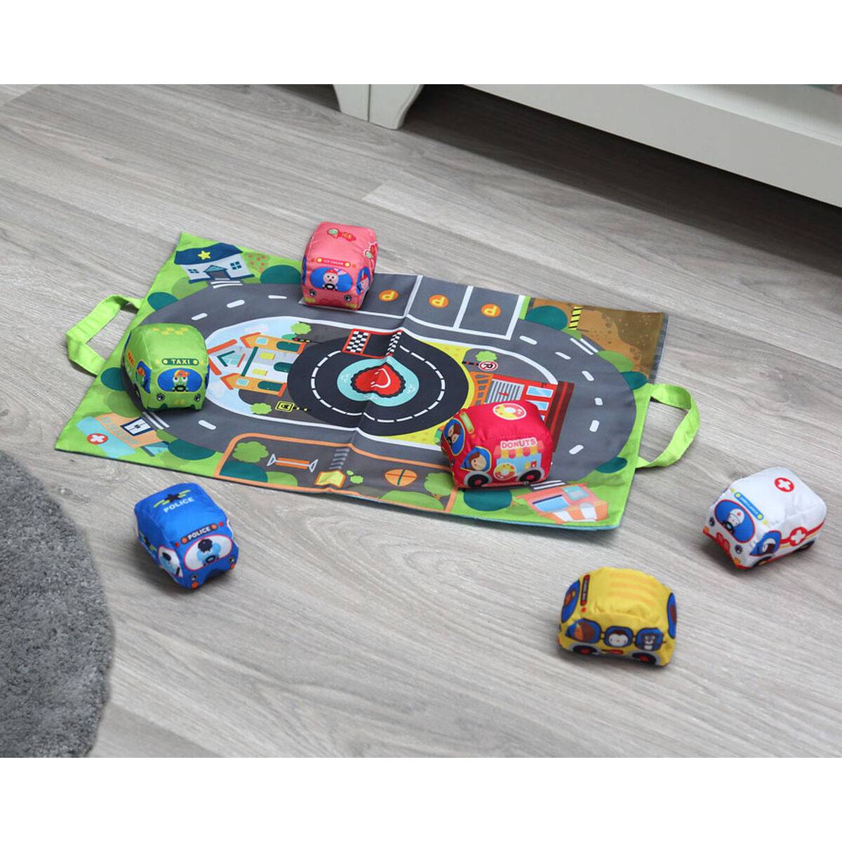 Alfombra de juego Coches
