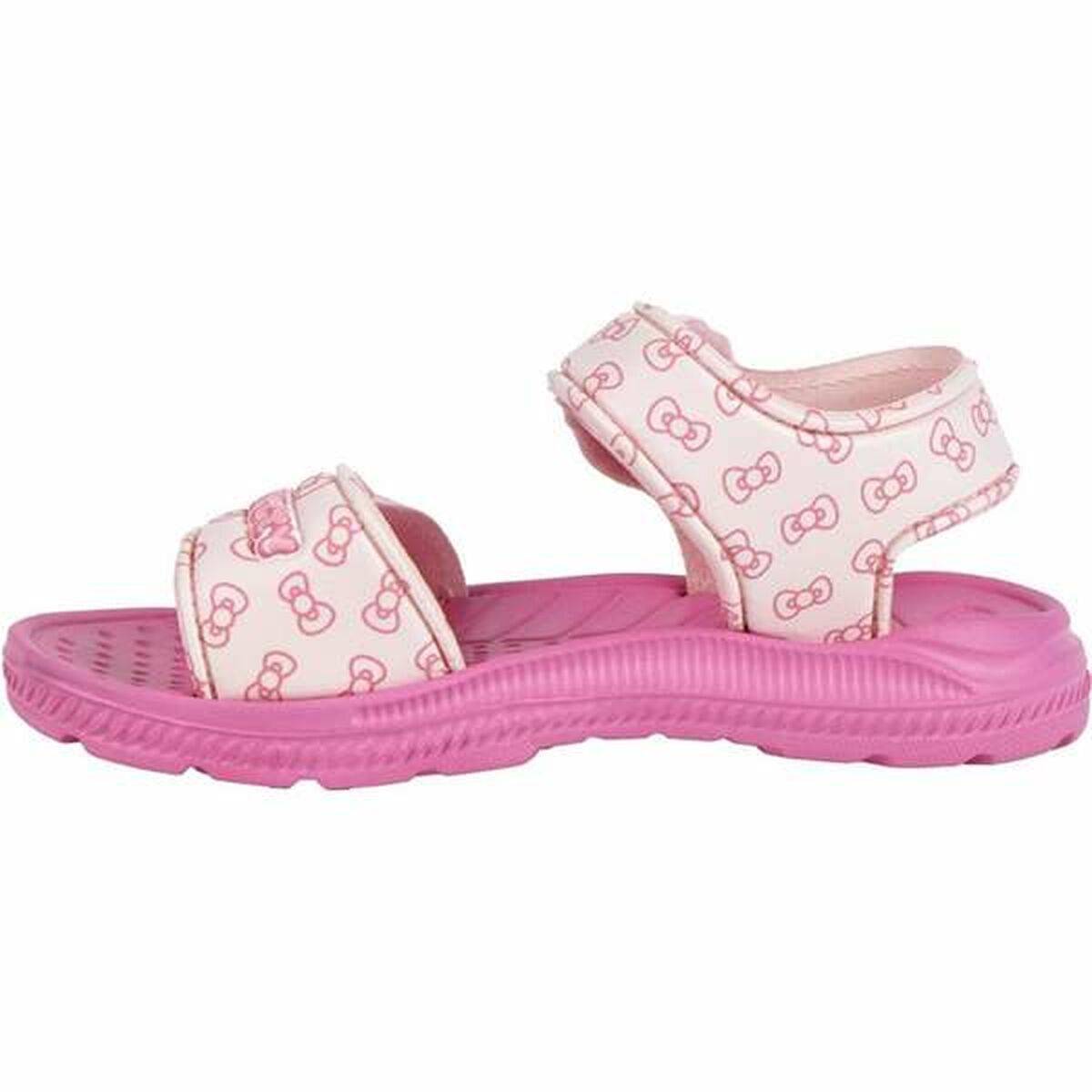 Sandalias Infantiles Hello Kitty Rosa 24