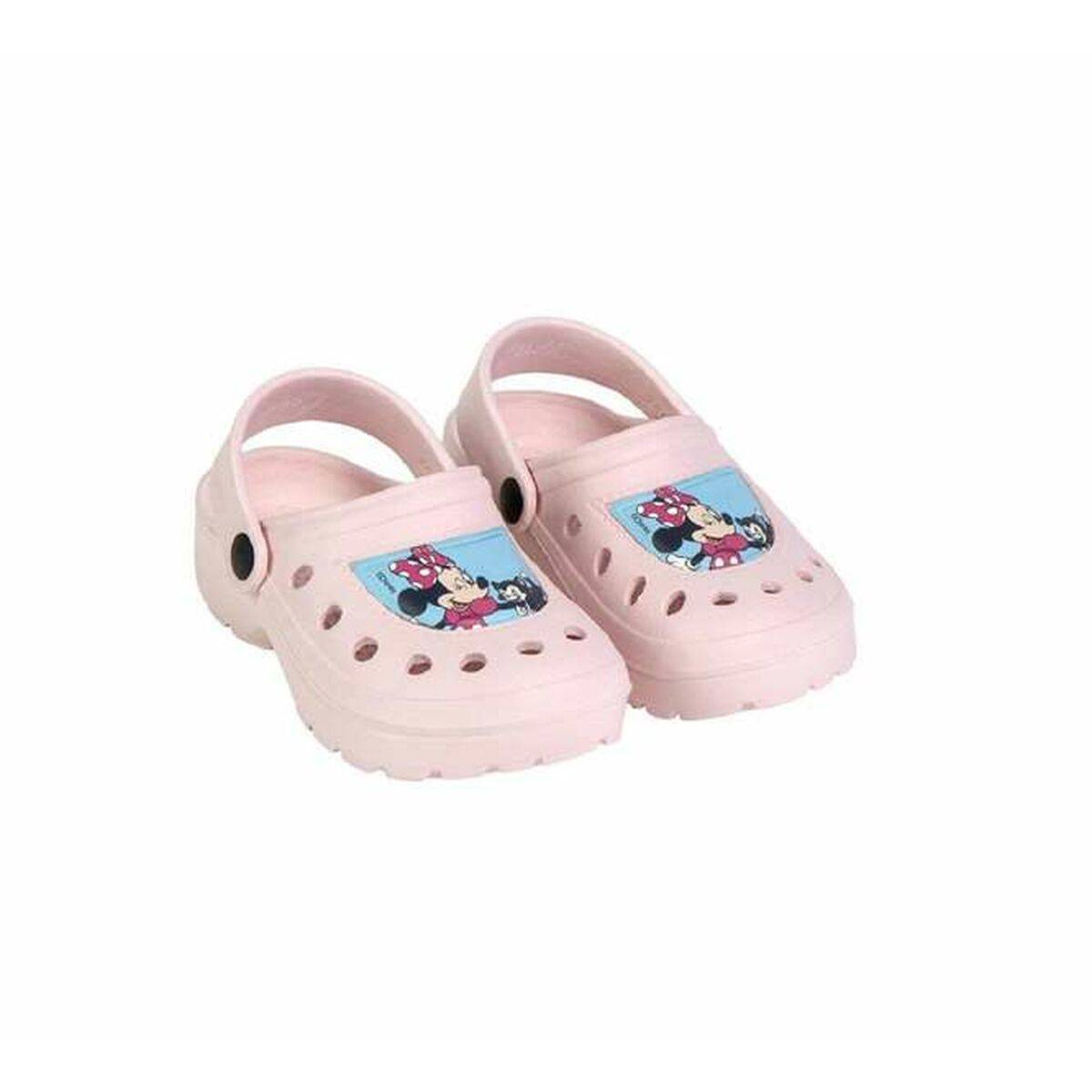 Zuecos de Playa Minnie Mouse Rosa 28-29