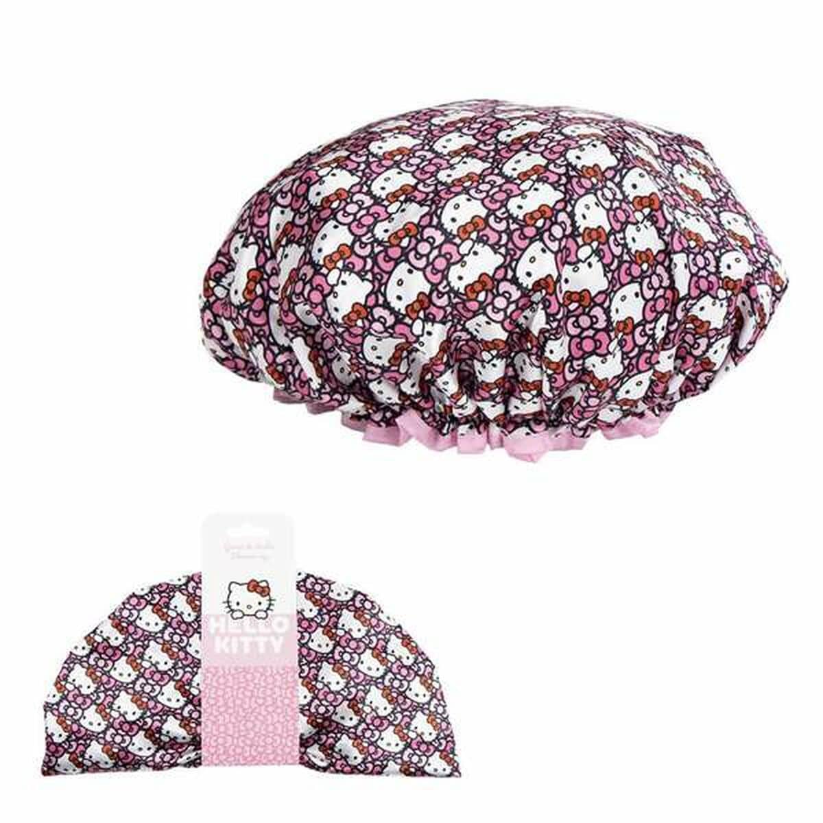 Gorro de Ducha Hello Kitty Rosa