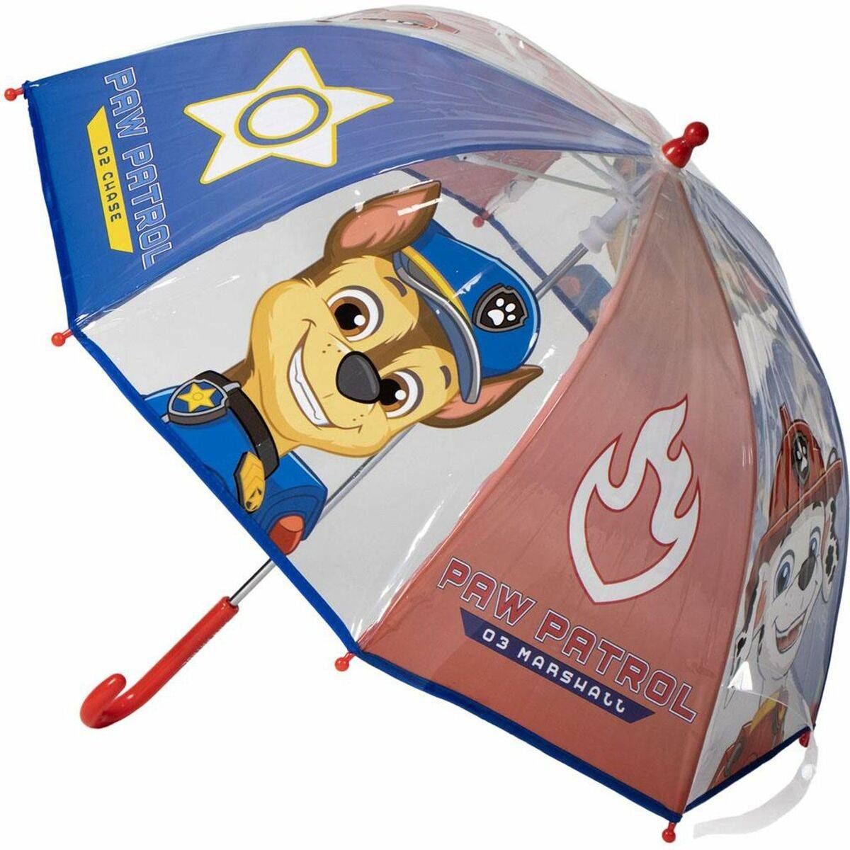 Paraguas The Paw Patrol Azul Ø 71 cm 45 cm