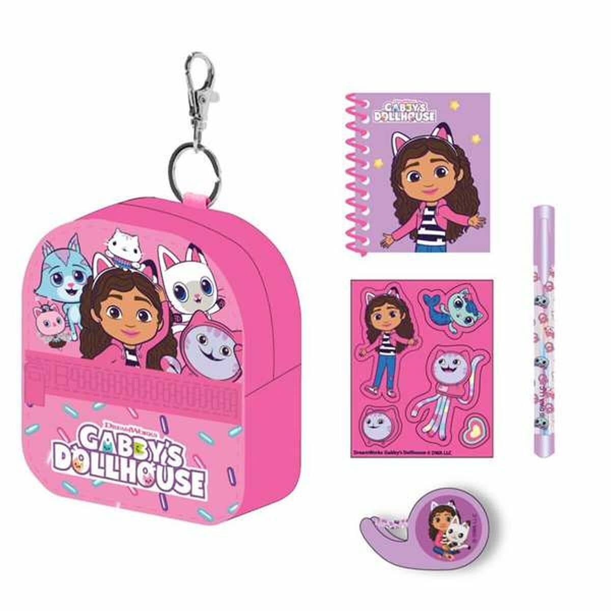 Set de Papelería Gabby's Dollhouse 5 Piezas