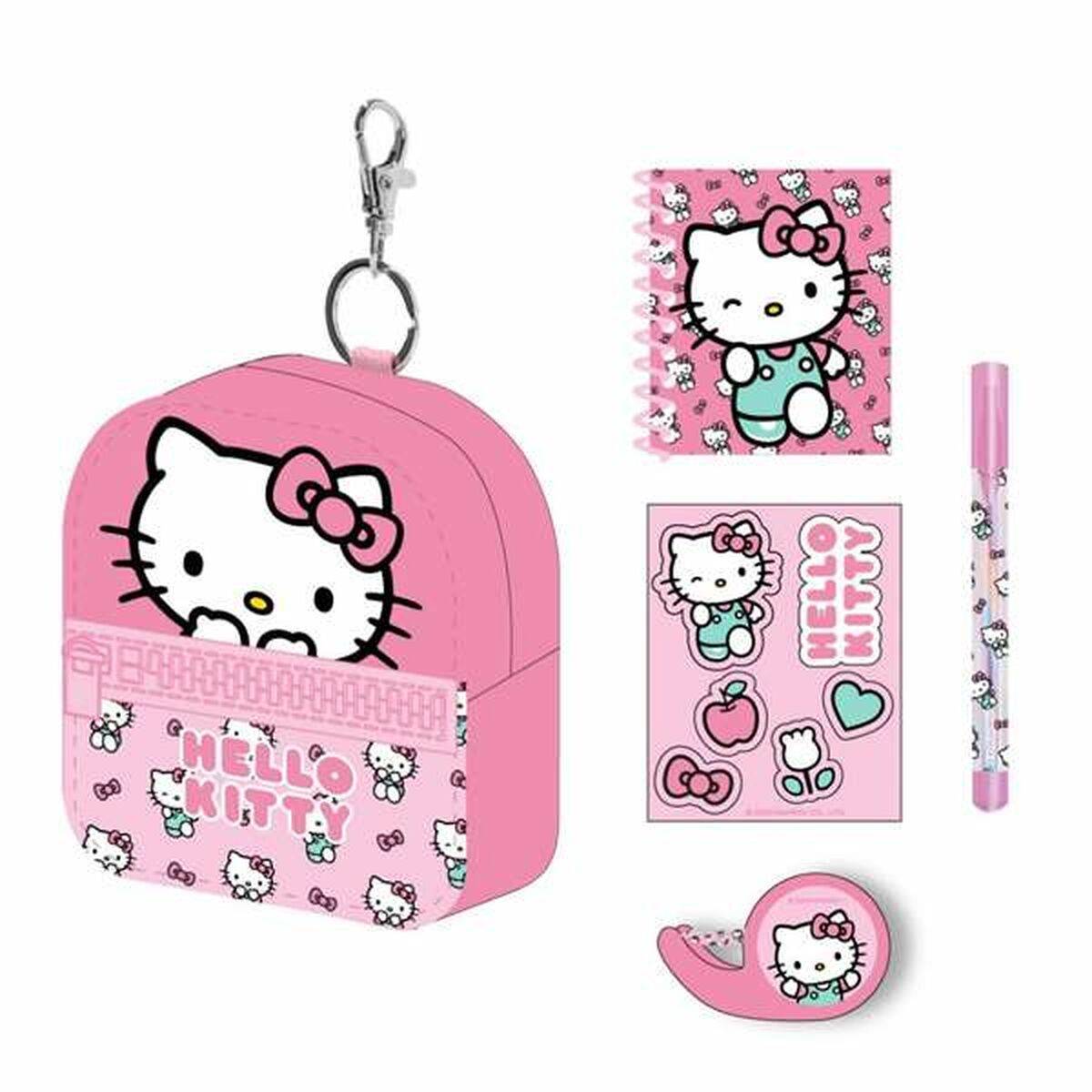 Set de Papelería Hello Kitty 5 Piezas