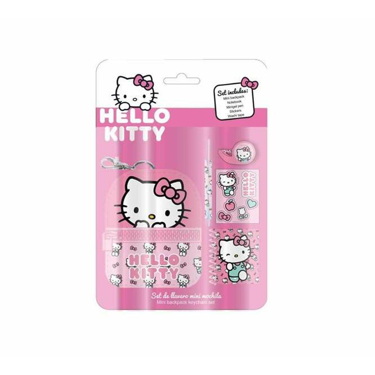 Set de Papelería Hello Kitty 5 Piezas