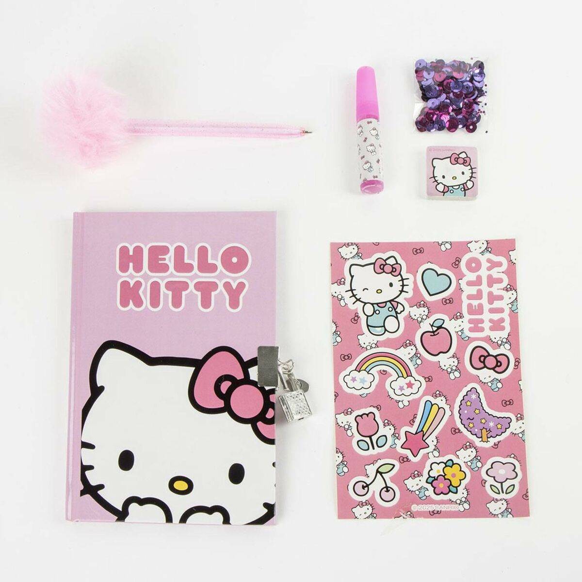 Set de Papelería Hello Kitty Multicolor
