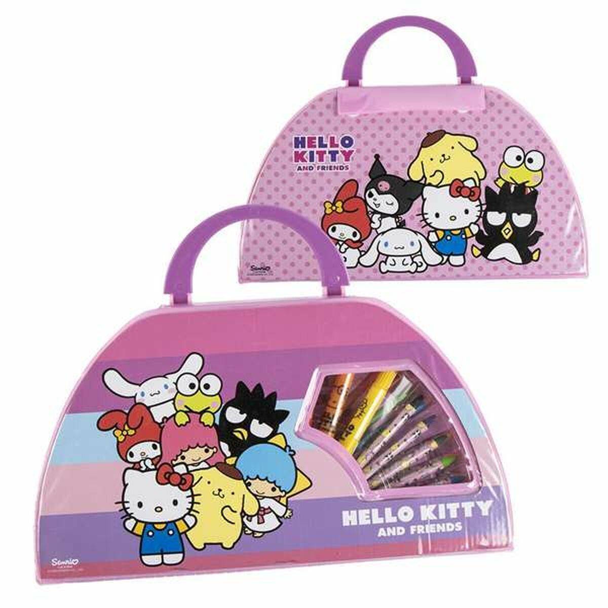 Set de Papelería Hello Kitty Rosa