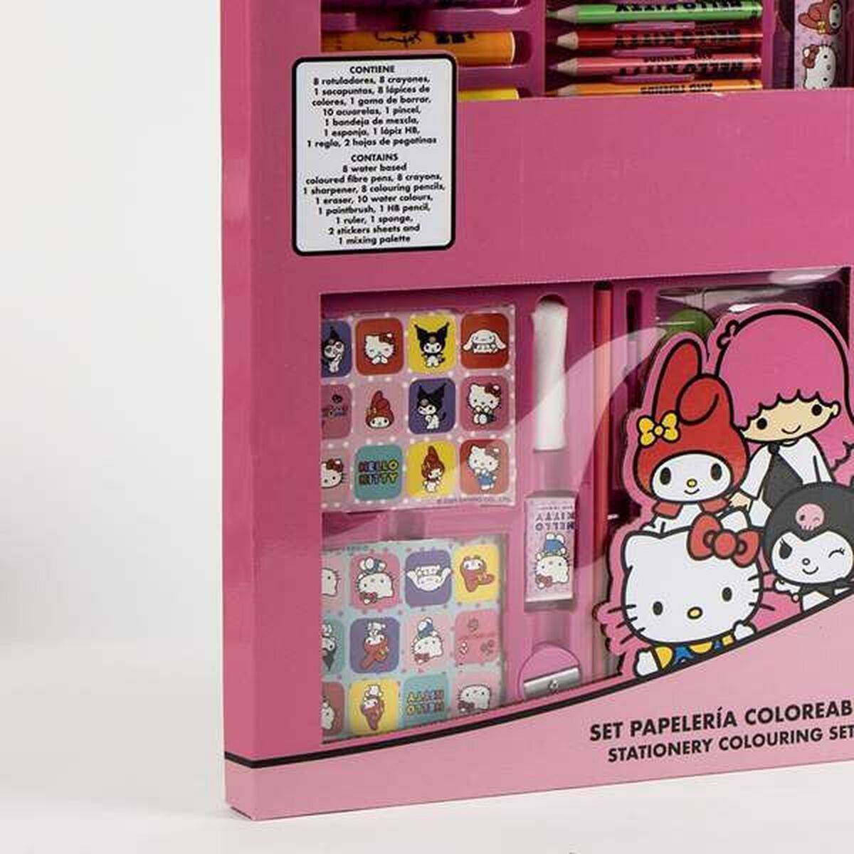 Set de Papelería Hello Kitty Blanco