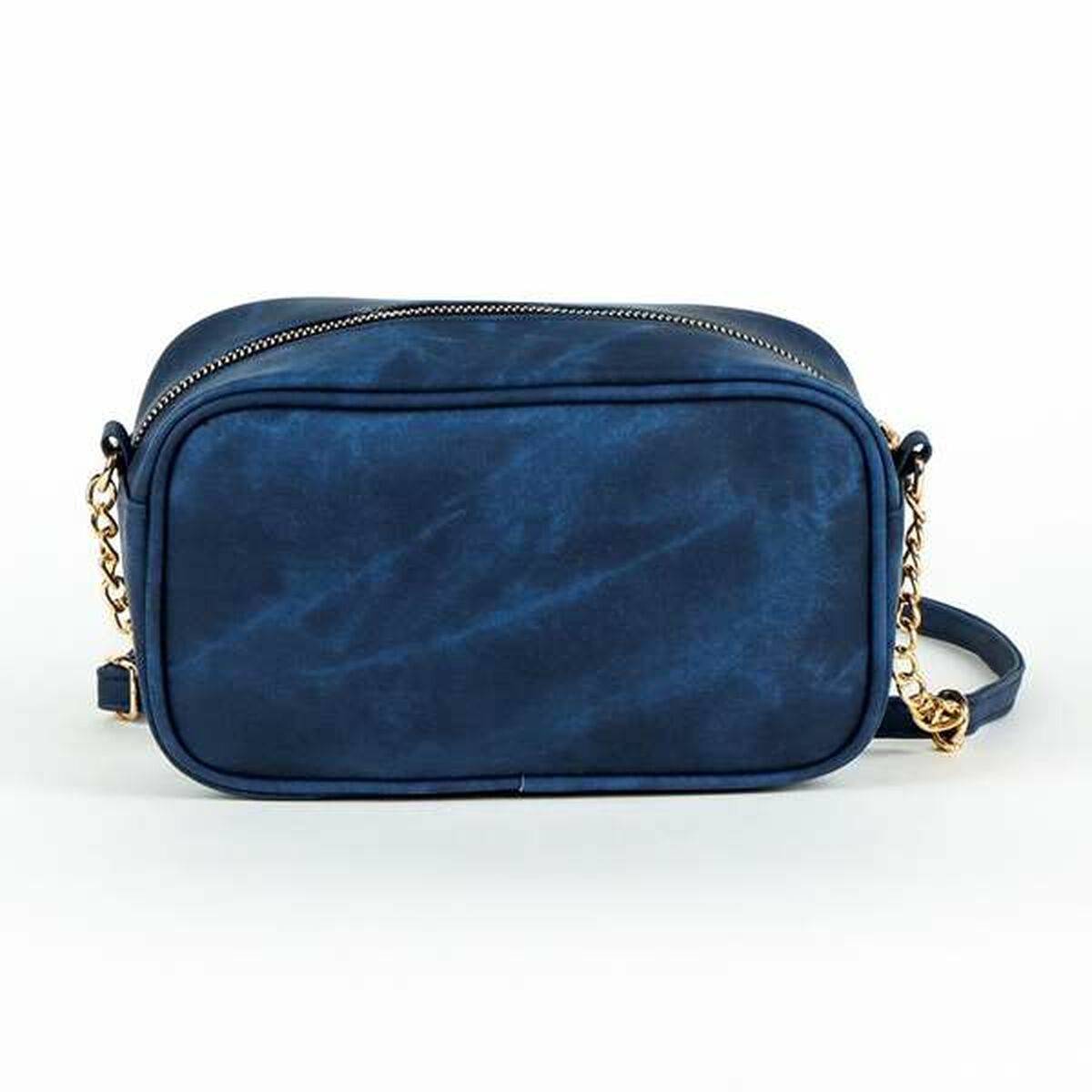 Bolso Bandolera Stitch Azul 12,5 x 21,5 x 8 cm