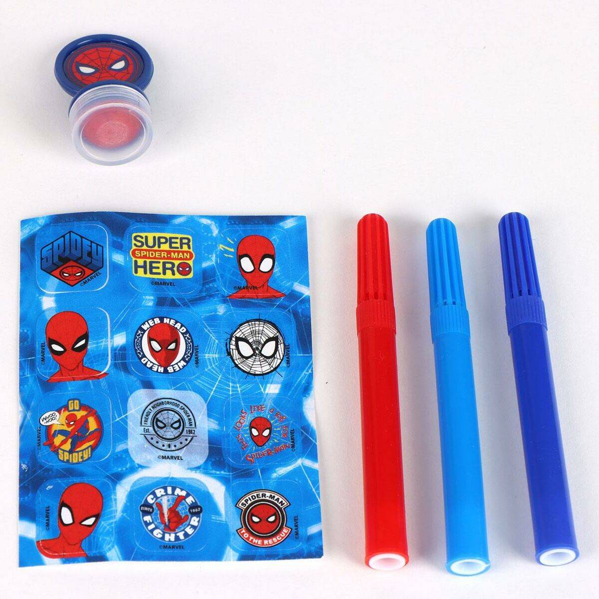 Set de Papelería Spider-Man Multicolor