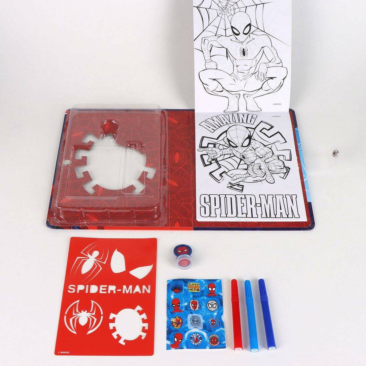 Set de Papelería Spider-Man Multicolor