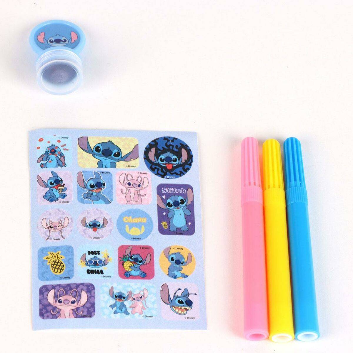 Set de Papelería Stitch Multicolor 8 Piezas