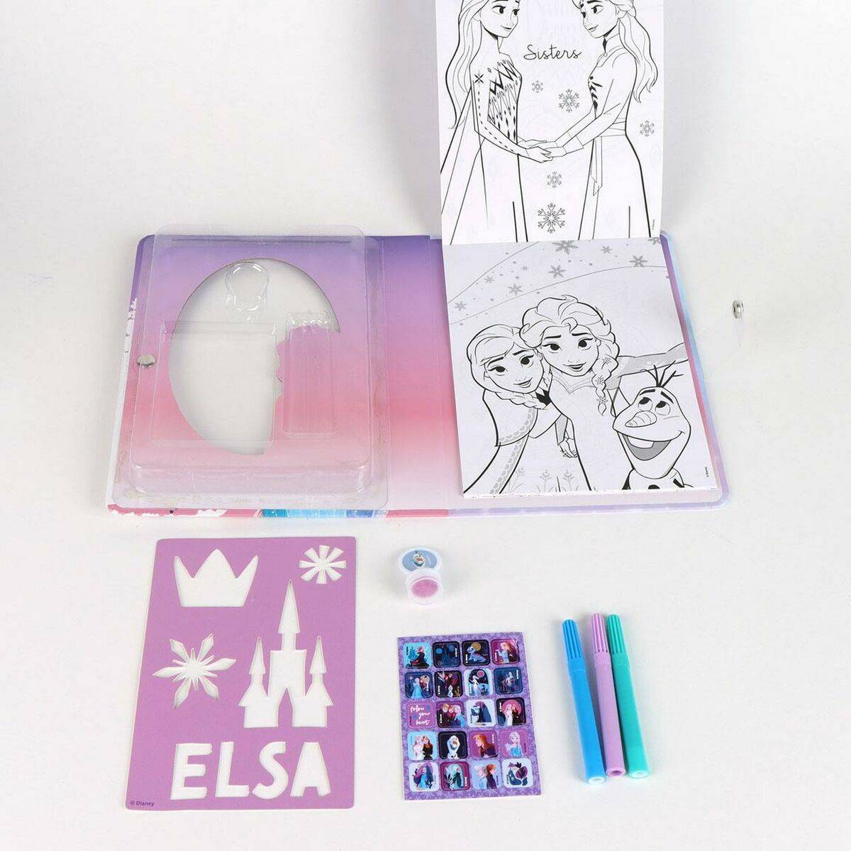Set de Papelería Frozen Multicolor 8 Piezas