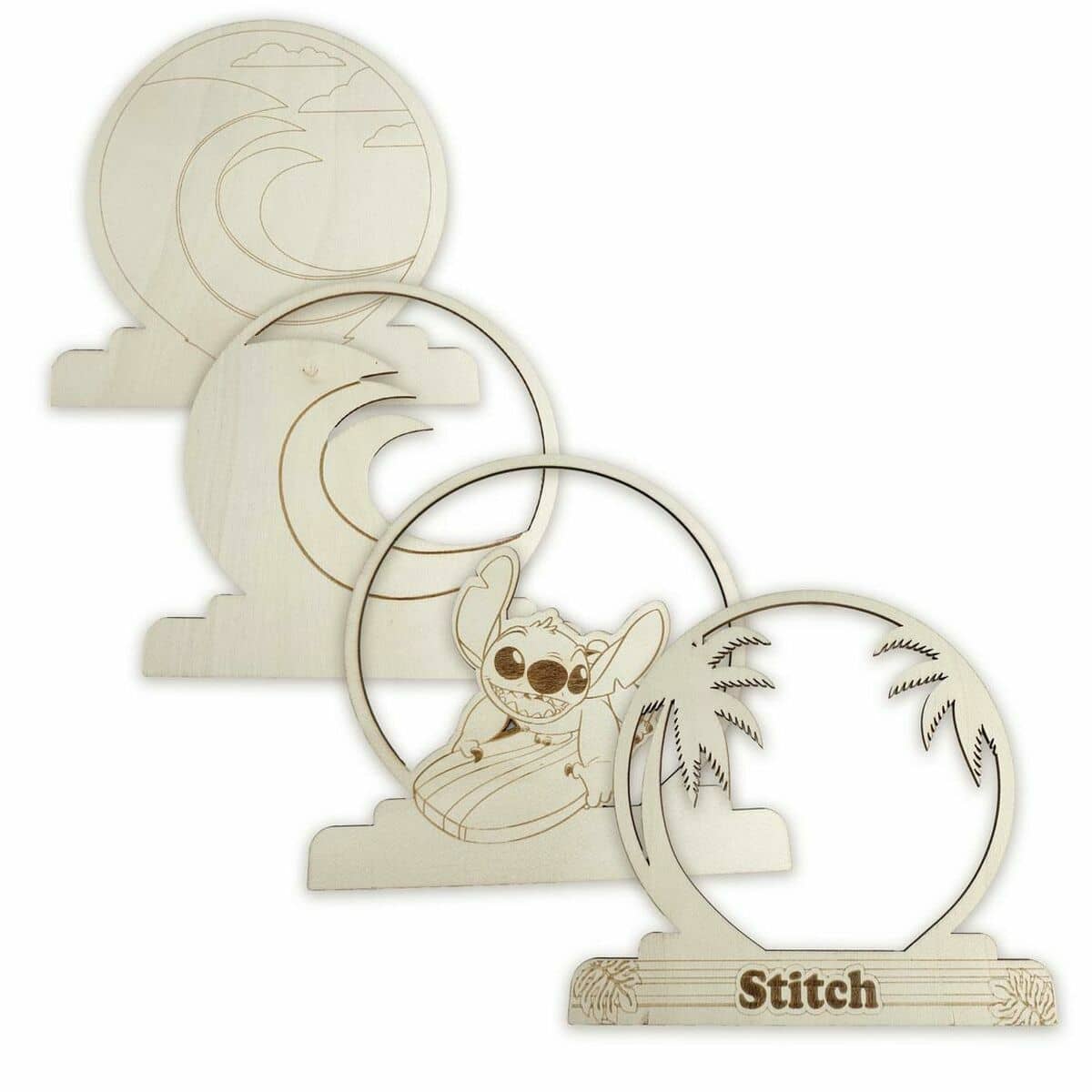 Juego de Madera Stitch Madera