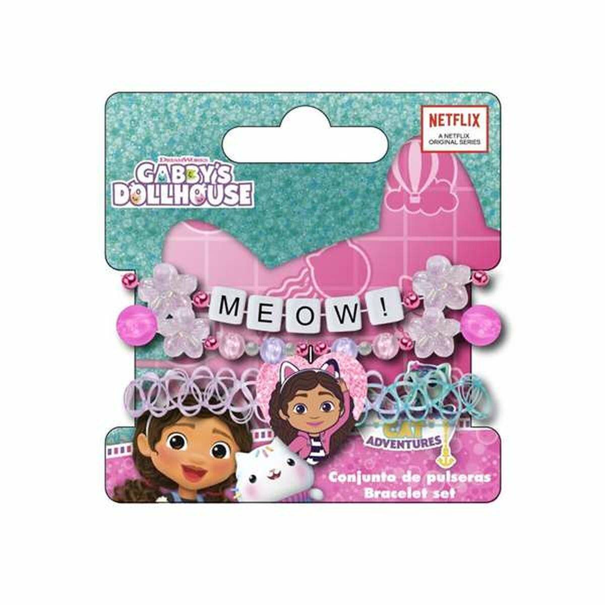 Pulsera Niña Gabby's Dollhouse Rosa