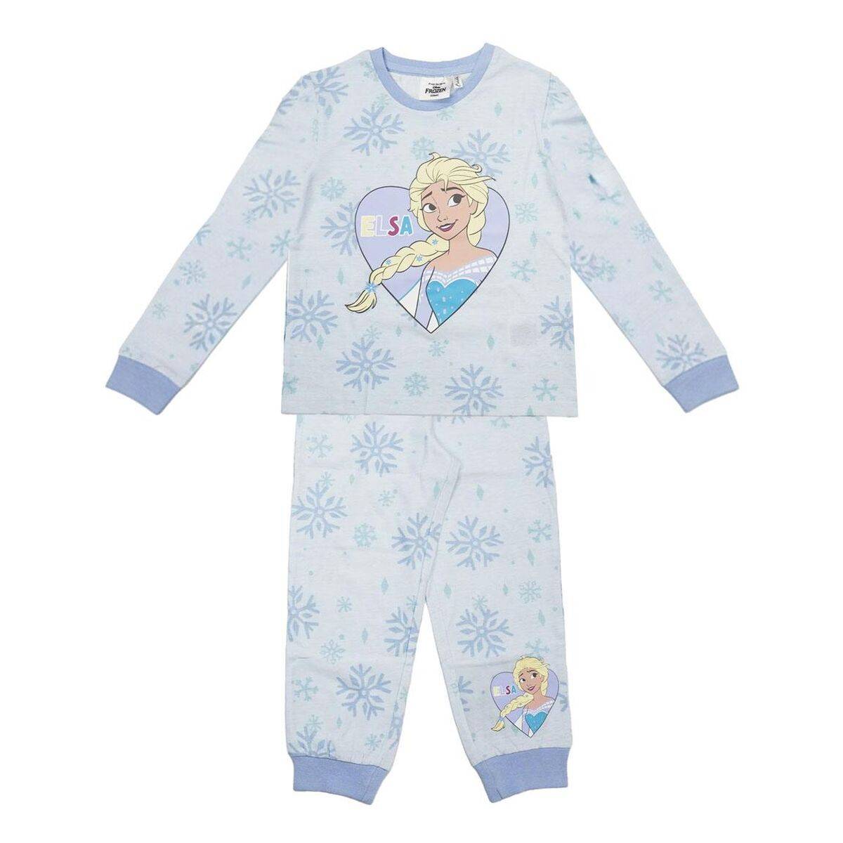 Pijama Infantil Frozen Azul claro
