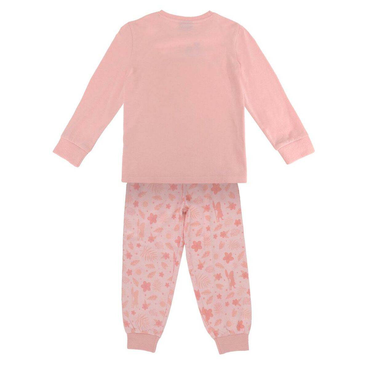 Pijama Infantil Vaiana Coral
