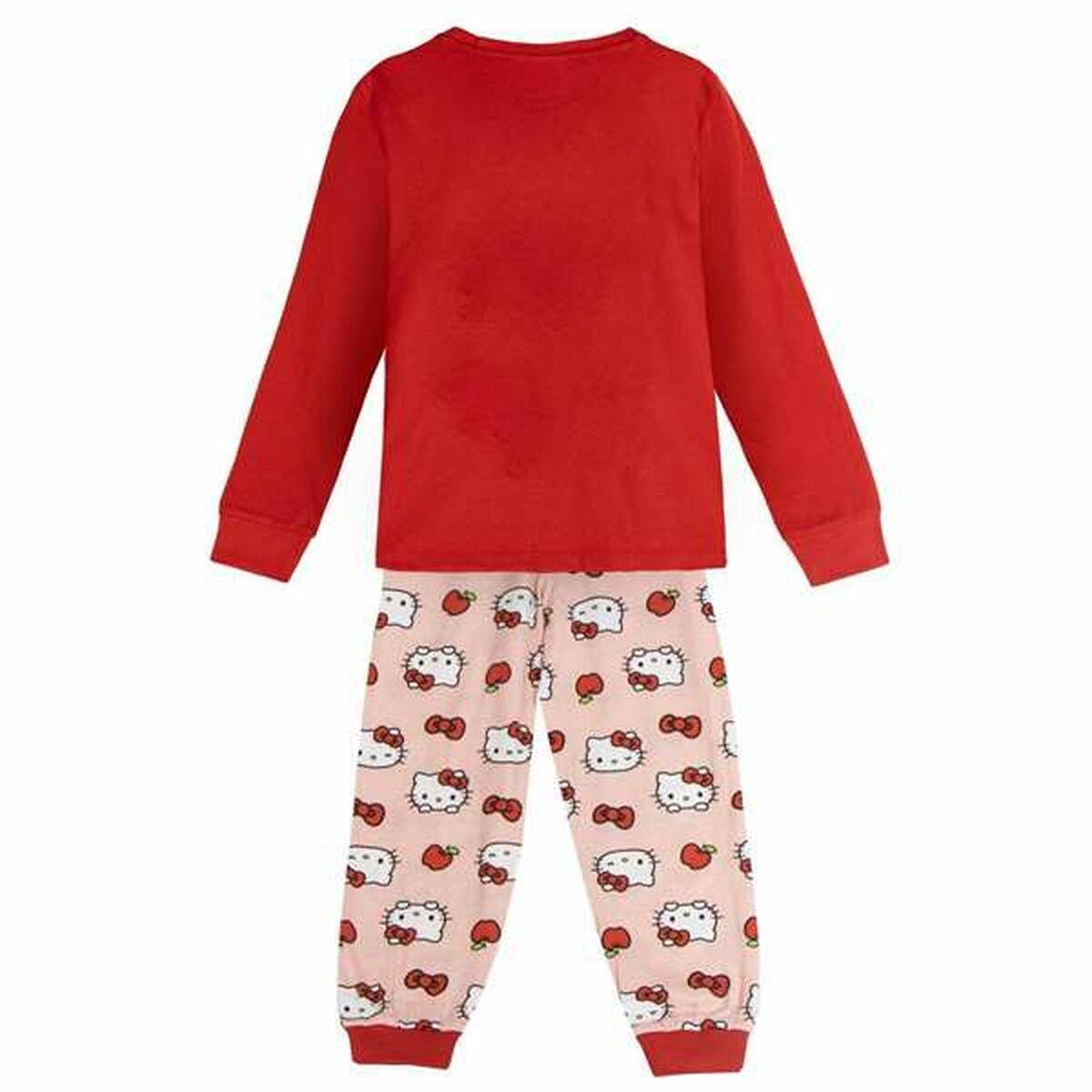 Pijama Infantil Hello Kitty Rojo