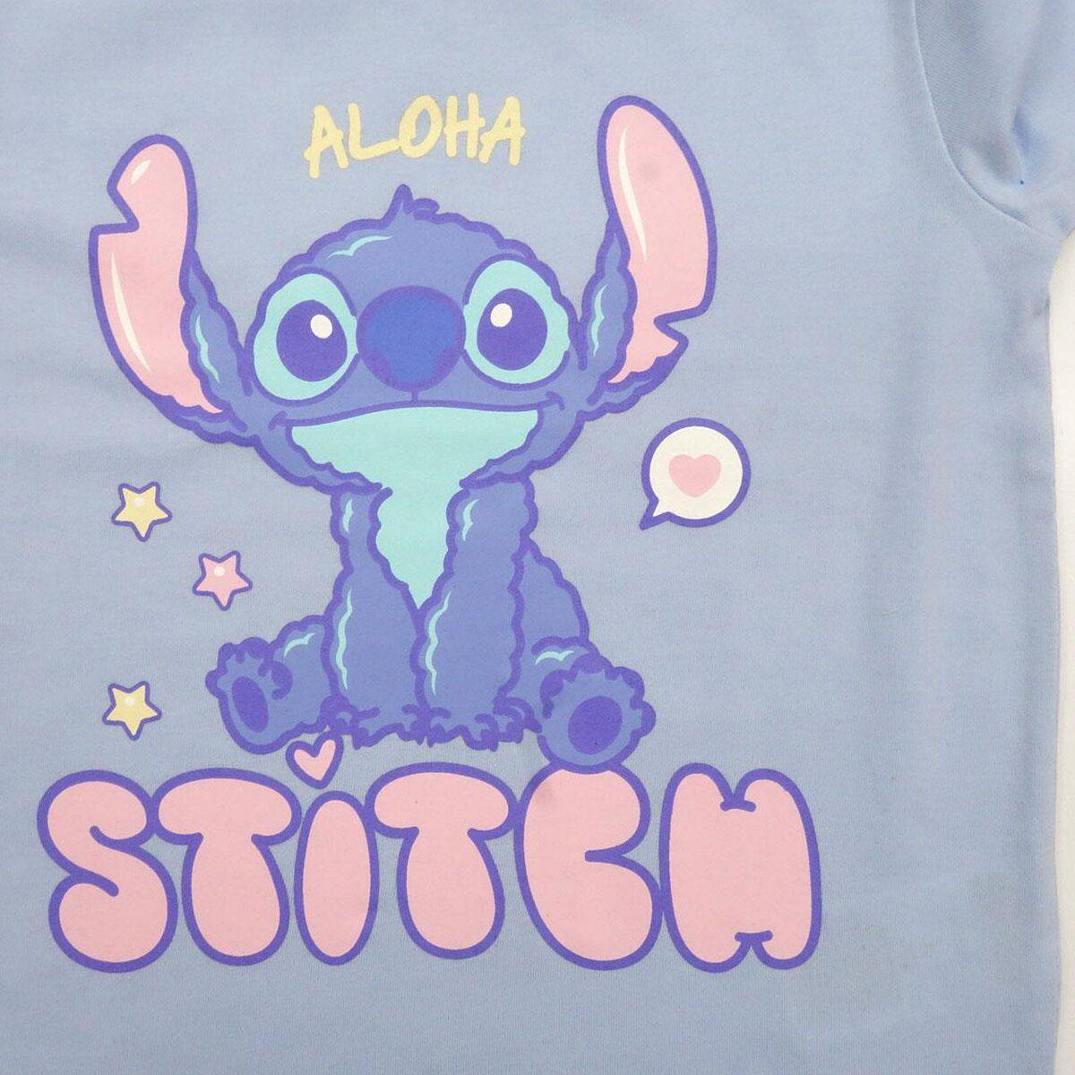 Pijama Infantil Stitch Azul claro