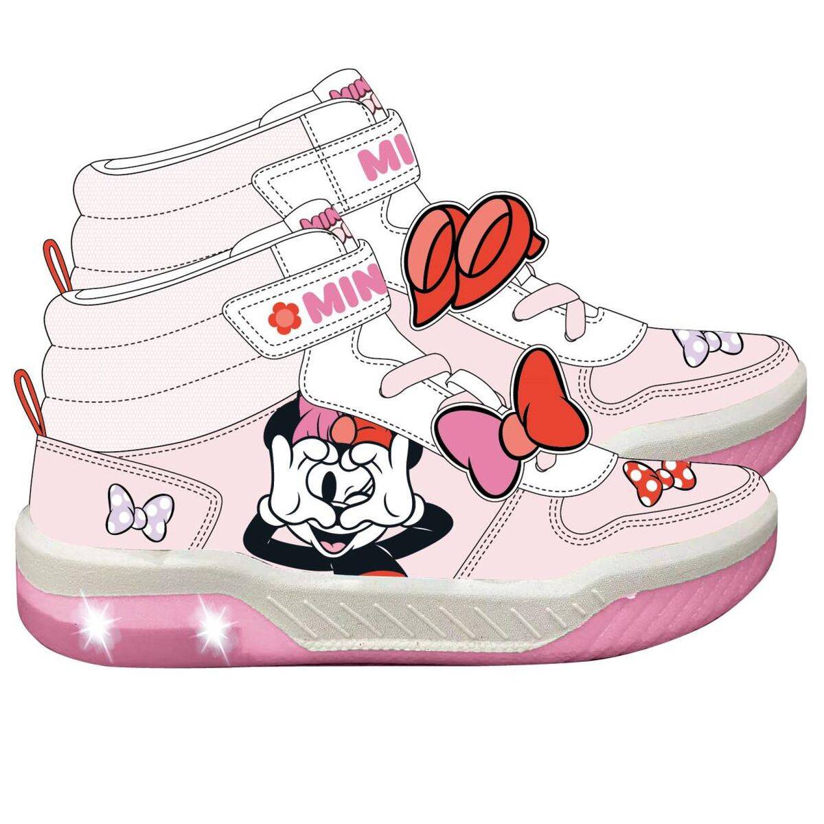 Zapatillas Deportivas Infantiles Minnie Mouse Rosa