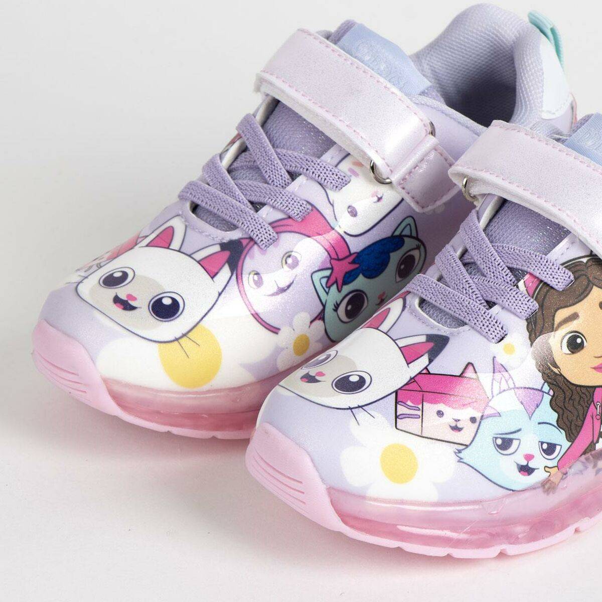 Zapatillas Deportivas con LED Gabby's Dollhouse Lila