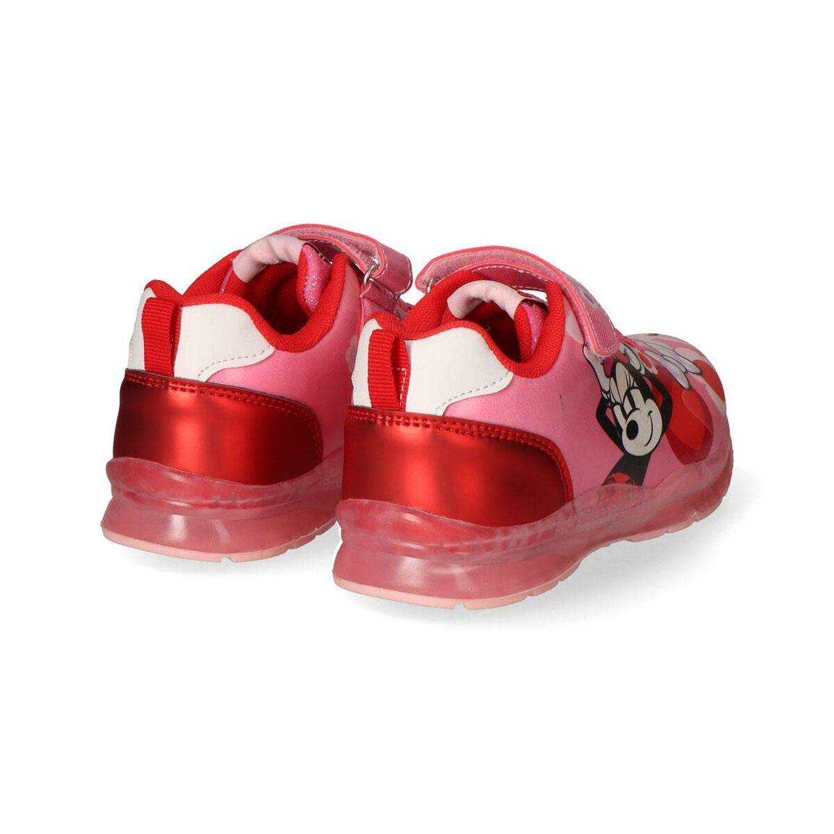Zapatillas Deportivas con LED Minnie Mouse Fucsia