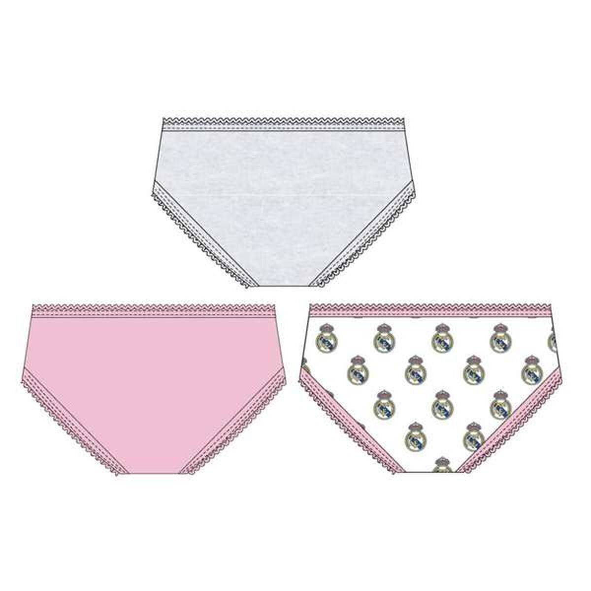 Pack de Braguitas para Niña Real Madrid C.F. Multicolor