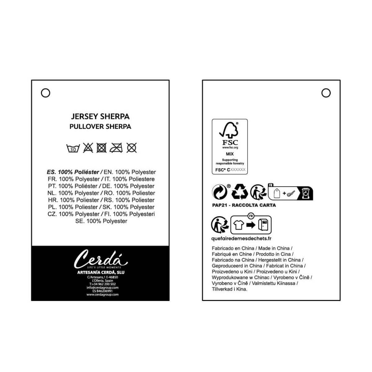 Jersey Unisex Real Madrid C.F. Azul