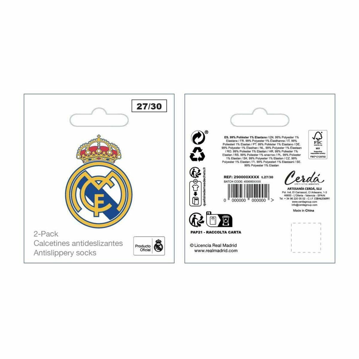 Calcetines Real Madrid C.F. Multicolor