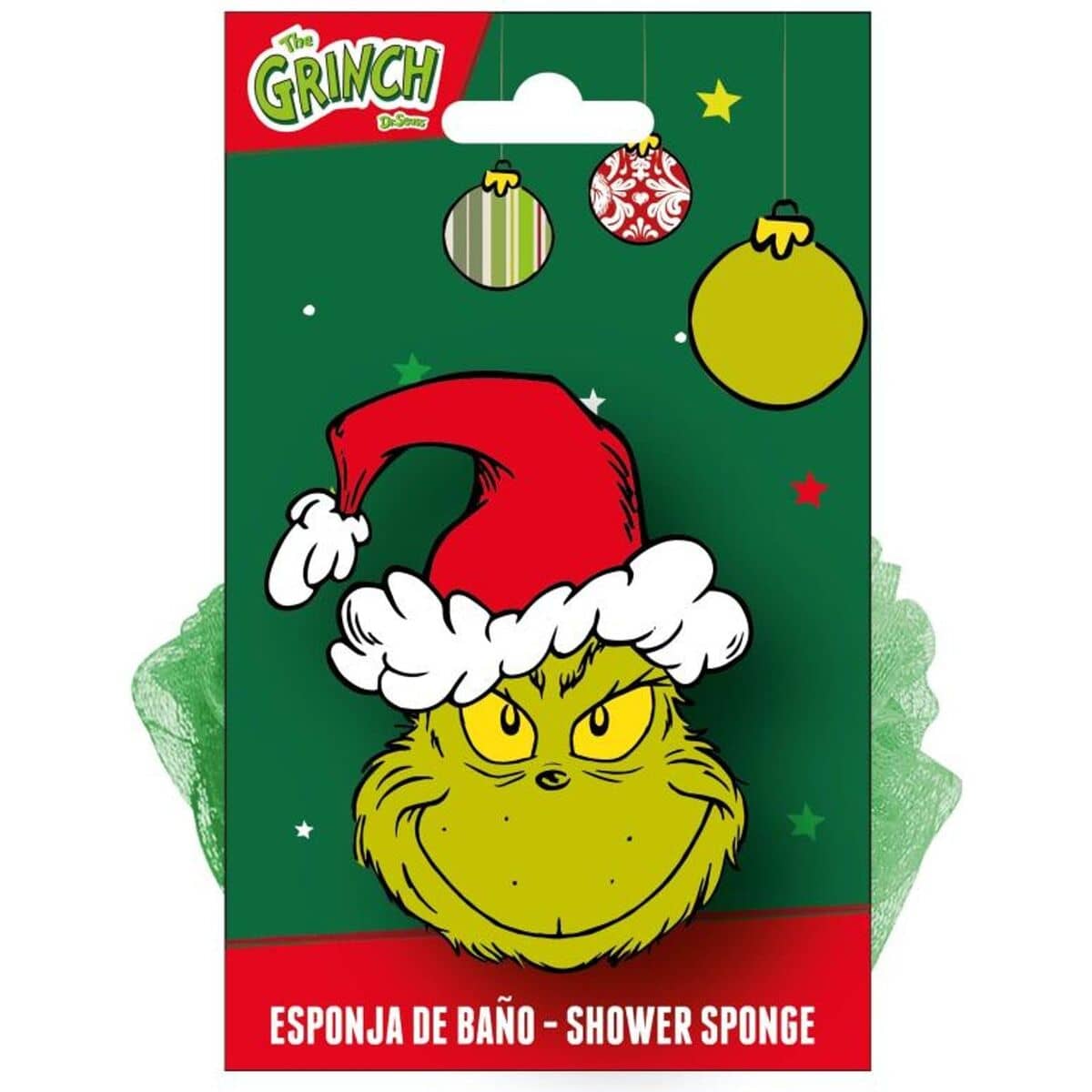 Esponja Corporal The Grinch Verde
