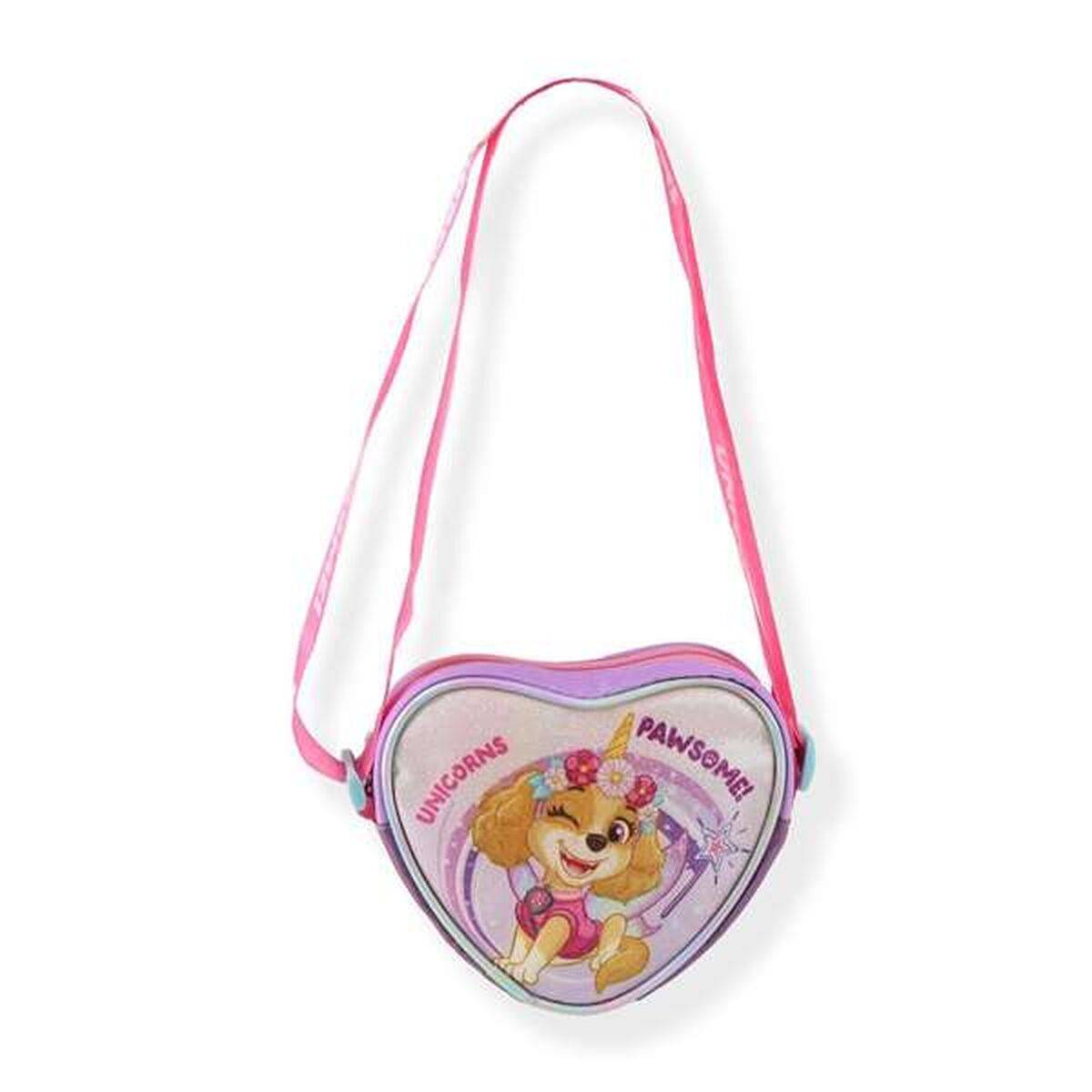 Bolso Bandolera The Paw Patrol Lila 15 x 14 x 4 cm