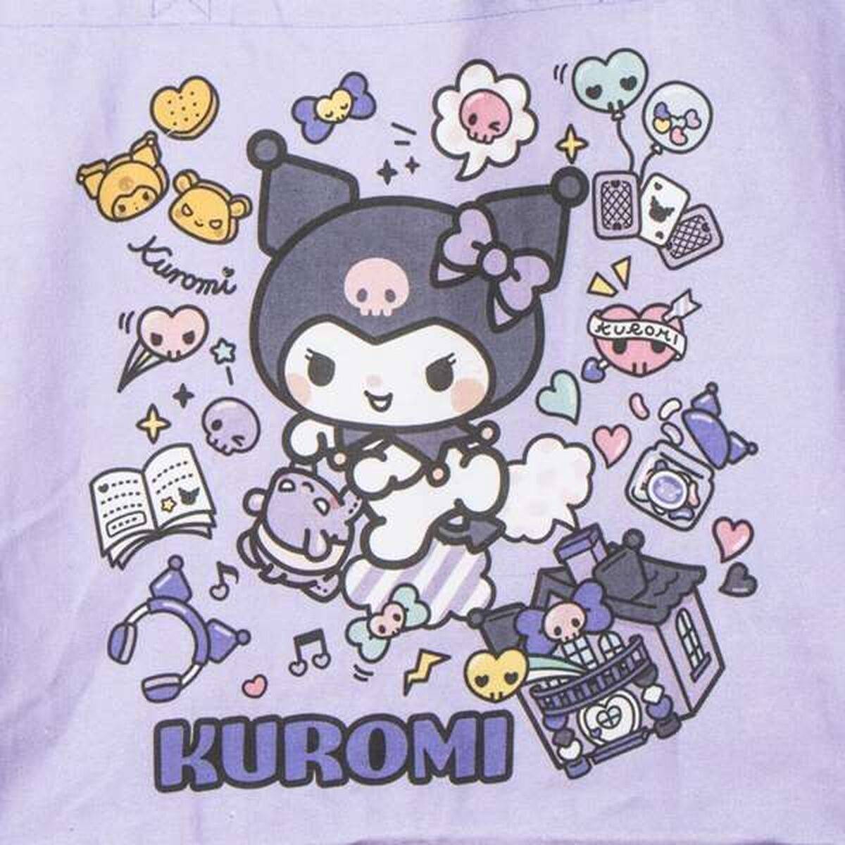 Bolsa de Compras Hello Kitty Kuromi Lila 48 x 43 x 17 cm