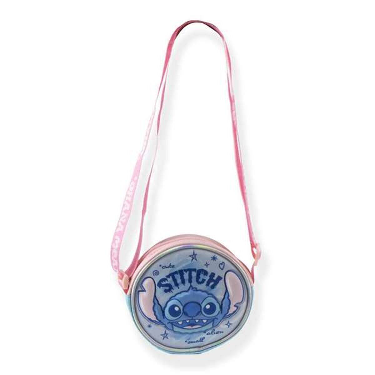 Bolso Bandolera Stitch Azul 13 x 13 x 4 cm
