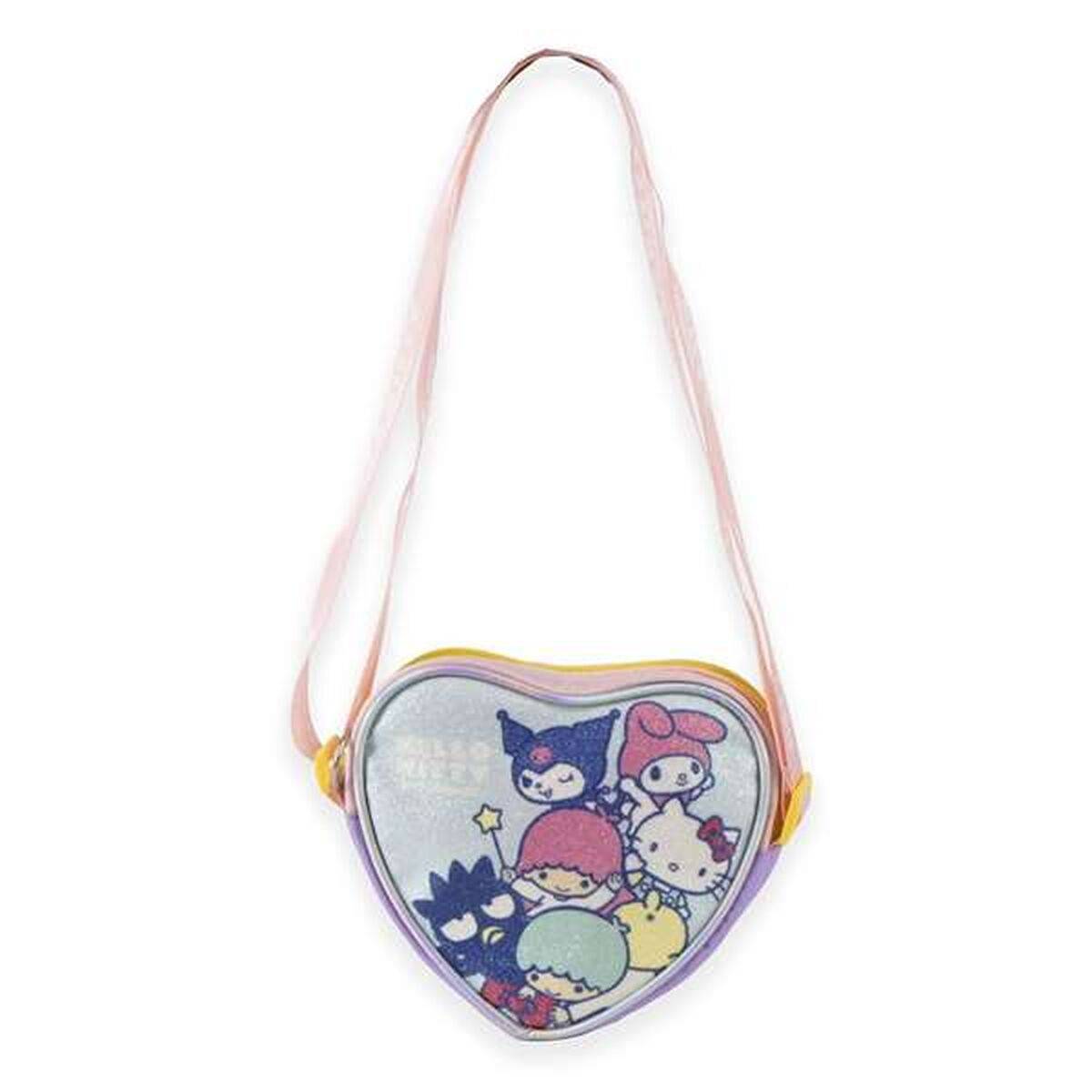 Bolso Bandolera Hello Kitty Azul claro 15 x 14 x 4 cm