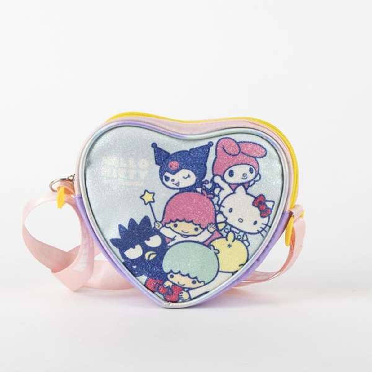 Bolso Bandolera Hello Kitty Azul claro 15 x 14 x 4 cm