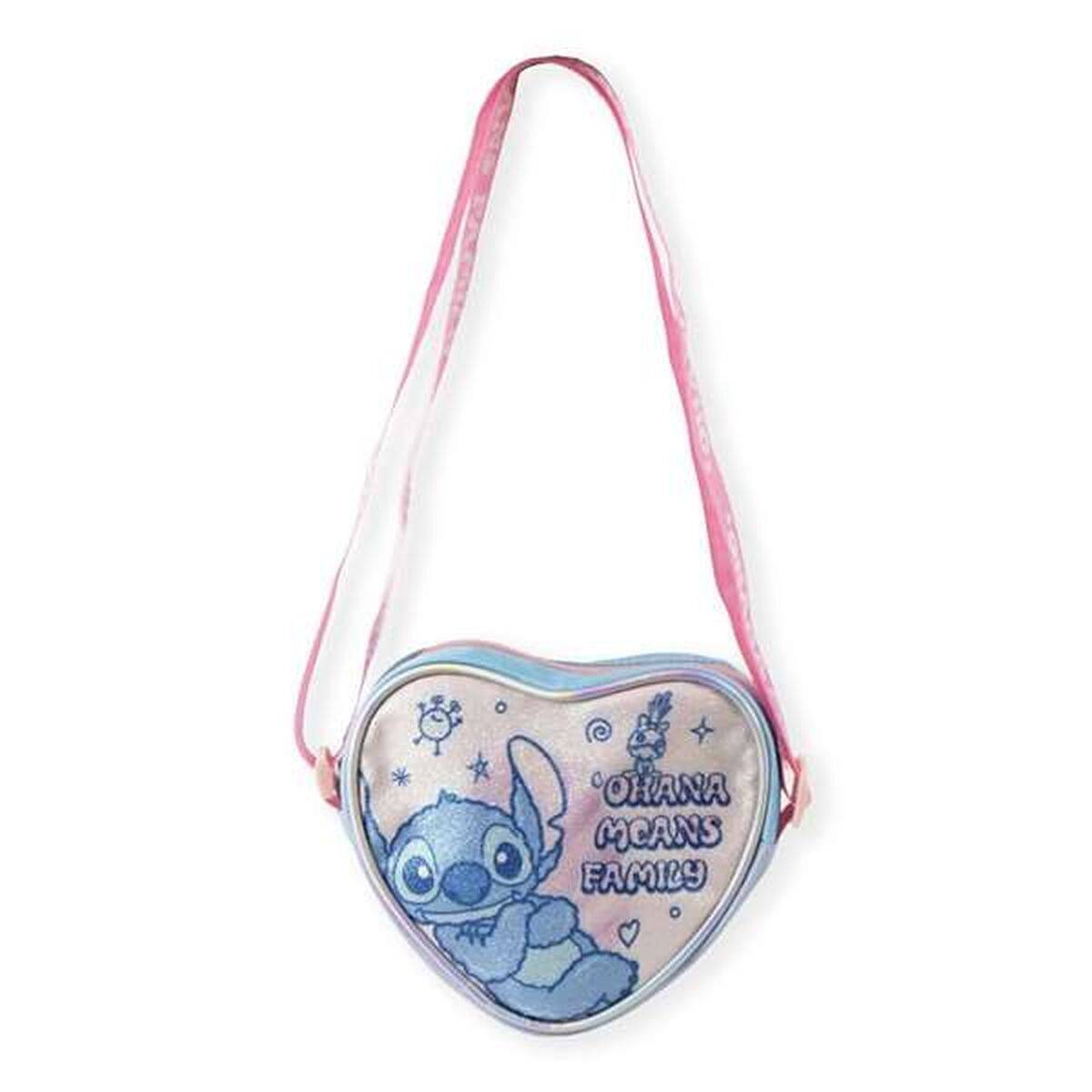 Bolso Bandolera Stitch Rosa 15 x 14 x 4 cm