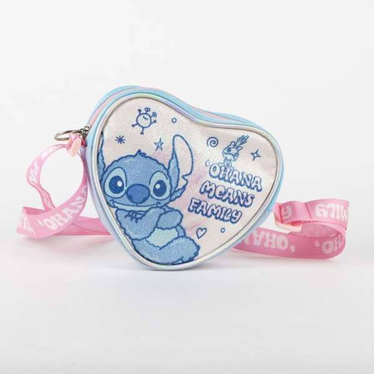 Bolso Bandolera Stitch Rosa 15 x 14 x 4 cm