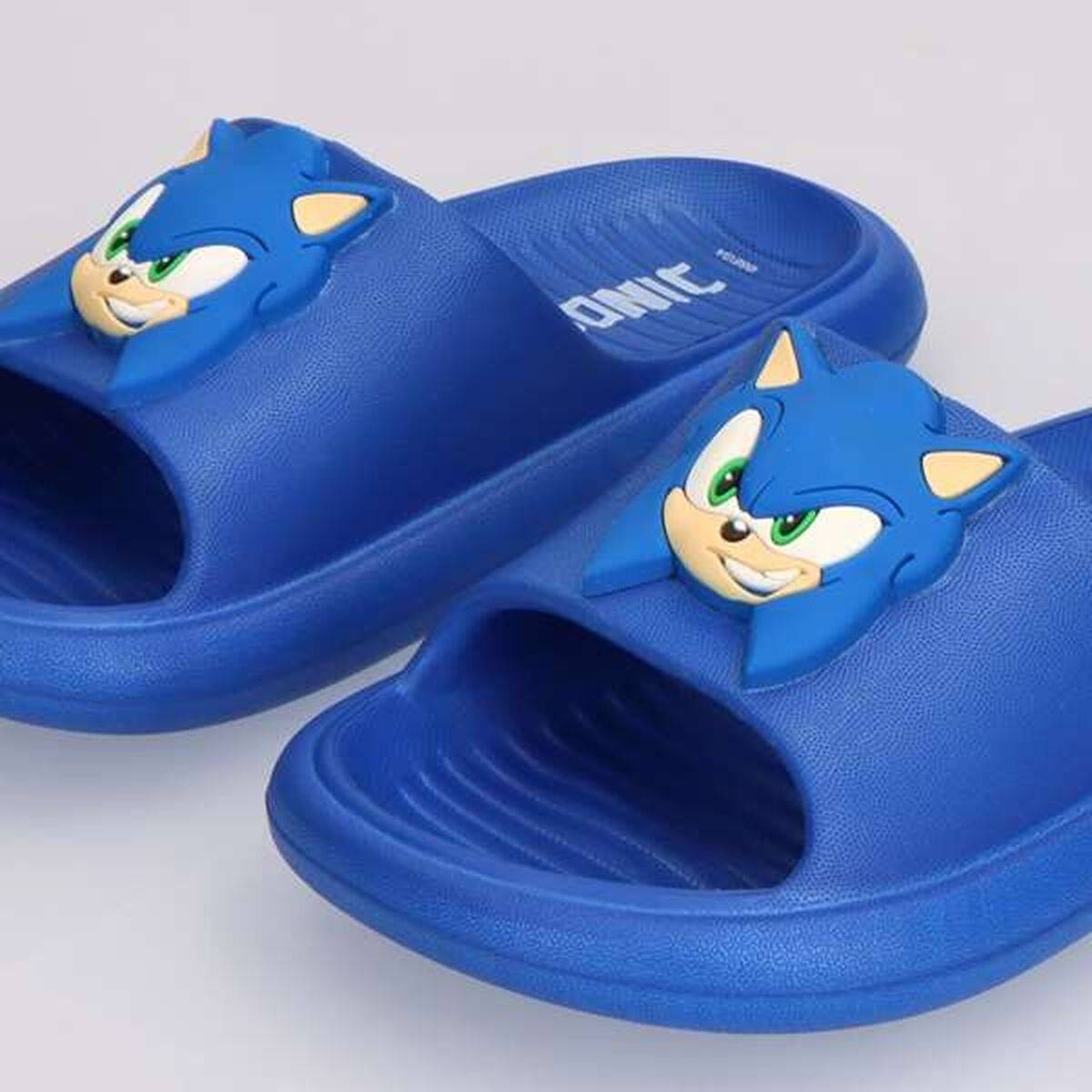 Sandalias Infantiles Sonic Azul oscuro