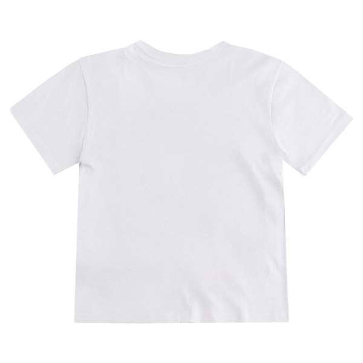 Camiseta de Manga Corta Infantil Spider-Man Blanco