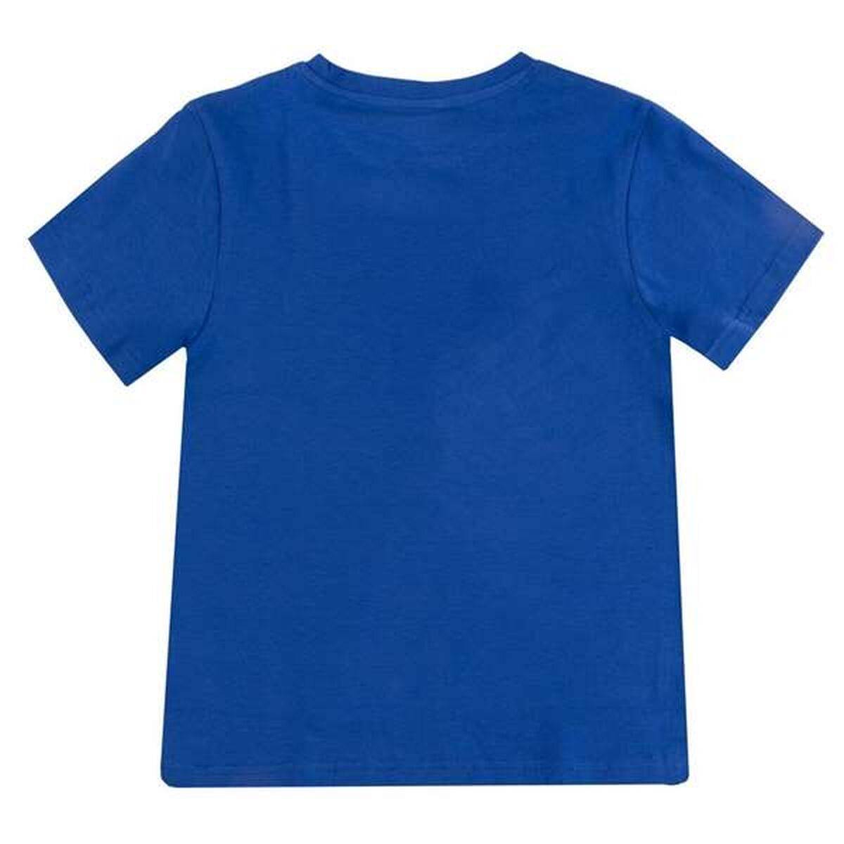 Camiseta de Manga Corta Infantil Sonic Azul